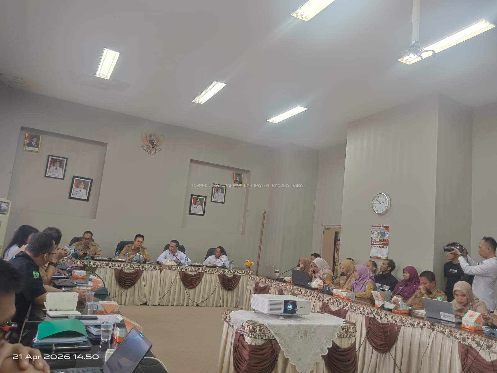 BPKP Perwakilan Provinsi Kepulauan Bangka Belitung Laksanakan Monitoring Tindak Lanjut Hasil Pengawasan di Pemerintah Kabupaten Bangka Barat